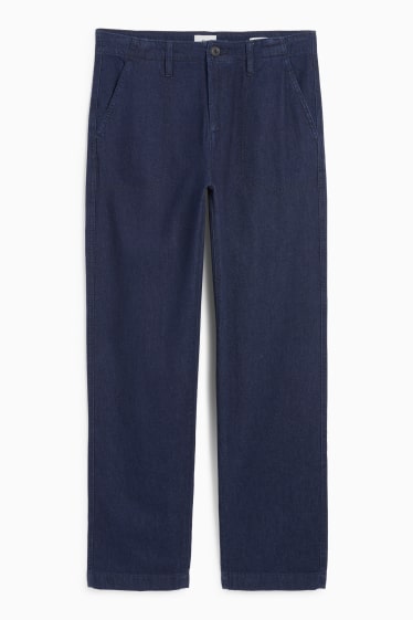 Bărbați - Relaxed jeans - chino - denim-albastru închis