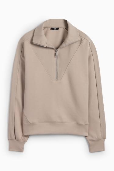 Dámské - Mikina  - světle béžová