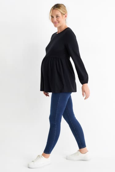 Women - Maternity jeans - skinny jeans - denim-dark blue