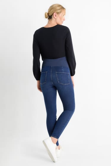 Women - Maternity jeans - skinny jeans - denim-dark blue