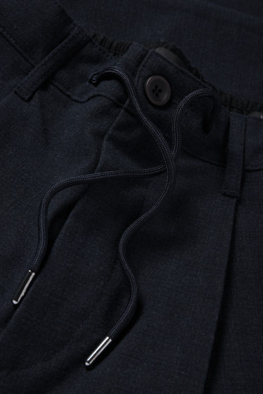 Bărbați - Chino - tapered fit - albastru închis