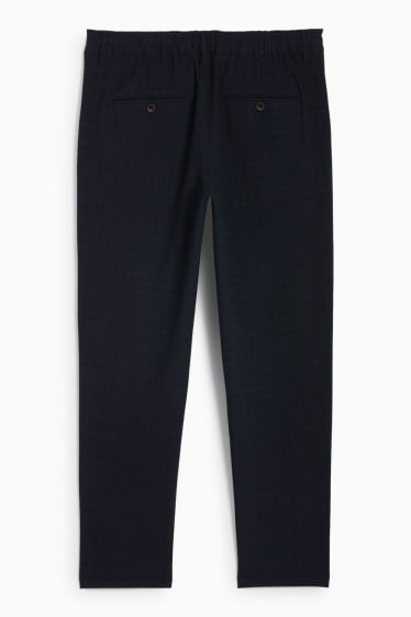 Bărbați - Chino - tapered fit - albastru închis