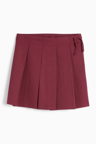 Copii - Fete - Fustă - bordo