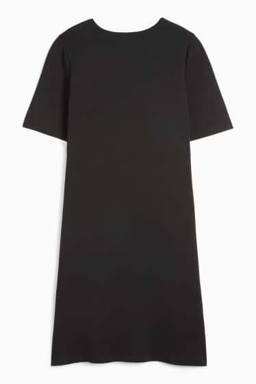 Femei - Rochie tricotată - negru