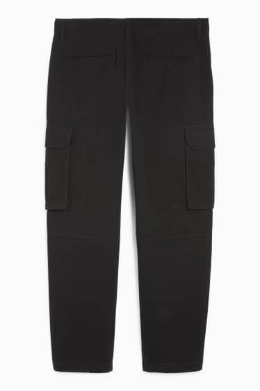 Bărbați - Pantaloni cargo - negru