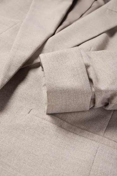 Femei - Blazer lung - regular fit - structurat - bej