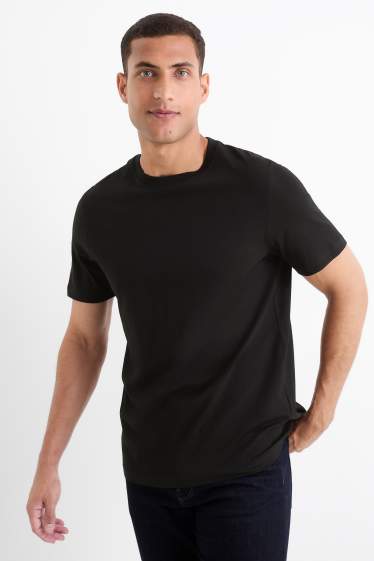 Bărbați - Tricou - regular fit - negru
