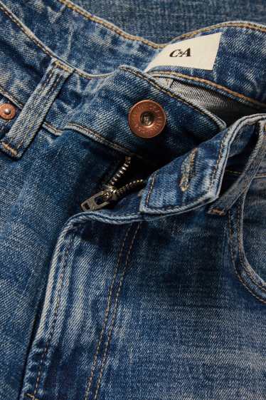 Bărbați - Slim Tapered Jeans - LYCRA® - denim-albastru deschis
