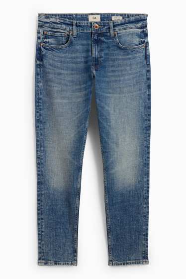 Bărbați - Slim Tapered Jeans - LYCRA® - denim-albastru deschis