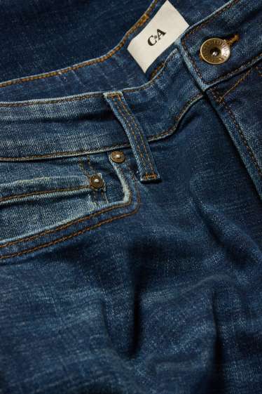 Bărbați - Slim Tapered Jeans - LYCRA® - denim-albastru închis