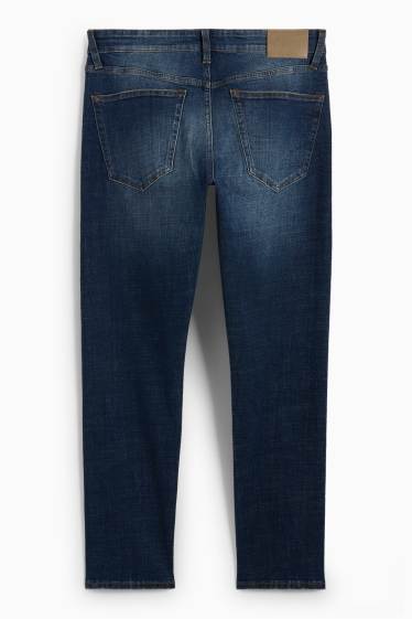 Bărbați - Slim Tapered Jeans - LYCRA® - denim-albastru închis