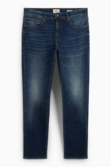 Bărbați - Slim Tapered Jeans - LYCRA® - denim-albastru închis