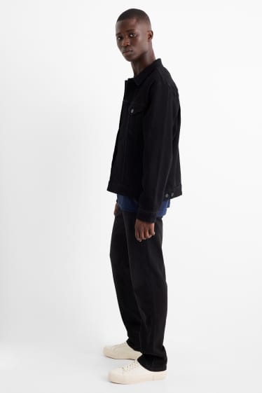 Bărbați - Straight jeans - LYCRA® - denim-gri închis