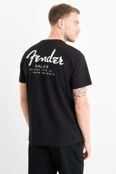 Bărbați - Tricou - regular fit - Fender - negru