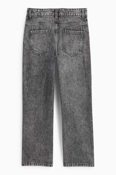 Copii - Băieți - Relaxed jeans - denim-gri