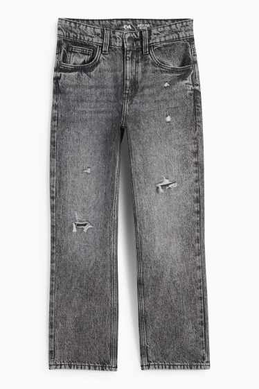 Copii - Băieți - Relaxed jeans - denim-gri