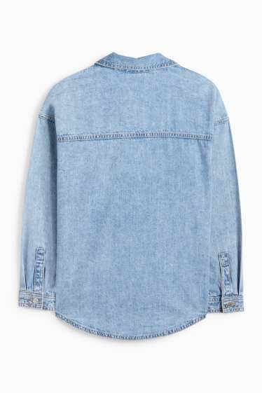Copii - Fete - Bluză din denim - denim-albastru deschis