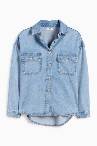 Copii - Fete - Bluză din denim - denim-albastru deschis