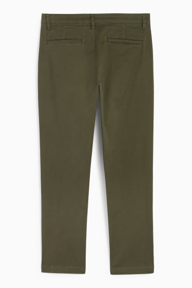 Bărbați - Chino - regular fit - verde închis