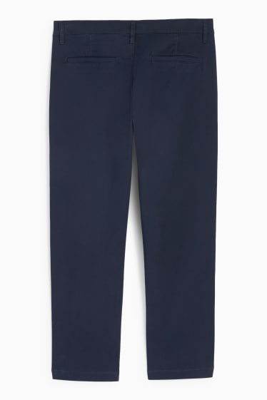 Bărbați - Chino - regular fit - albastru închis