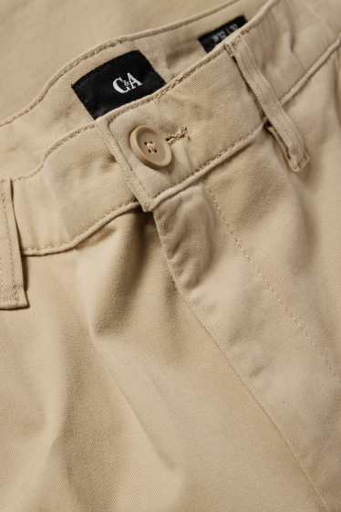 Bărbați - Chino - slim fit - bej
