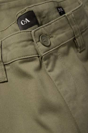 Bărbați - Chino - slim fit - kaki