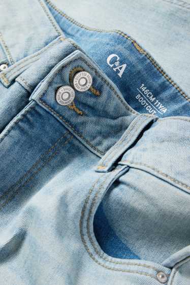 Copii - Fete - Bootcut jeans - LYCRA® - denim-albastru deschis