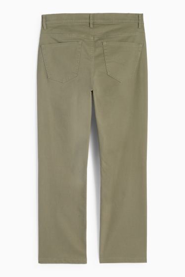 Bărbați - Pantaloni - regular fit - kaki