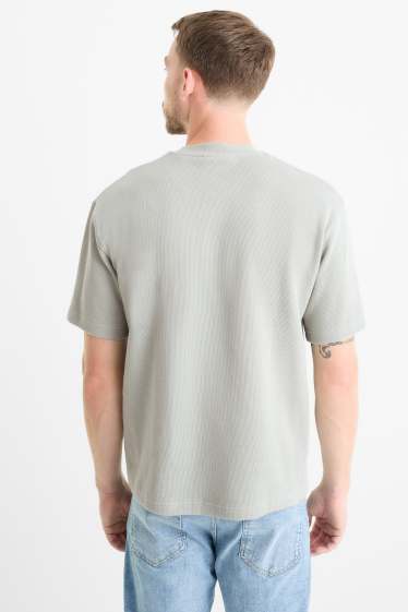 Bărbați - Tricou - relaxed fit - gri