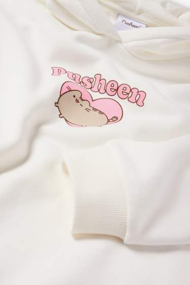 Copii - Fete - Pusheen - hanorac - alb