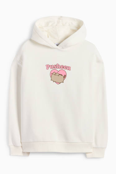 Copii - Fete - Pusheen - hanorac - alb
