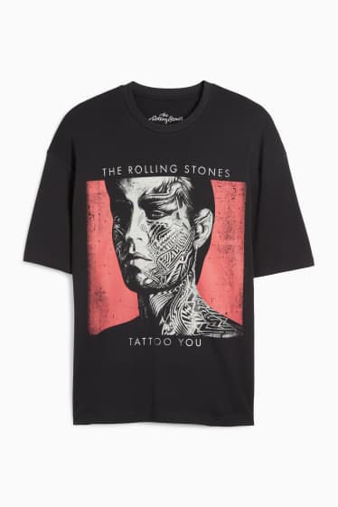 Bărbați - Tricou - relaxed fit - Rolling Stones - negru