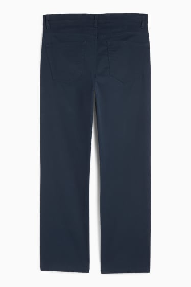 Bărbați - Pantaloni - regular fit - albastru închis