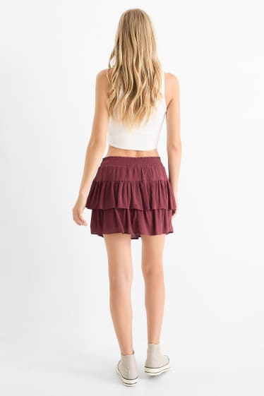 Women - Skort - bordeaux