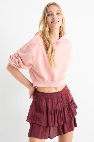 Women - Skort - bordeaux