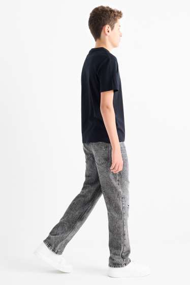 Copii - Băieți - Relaxed jeans - denim-gri