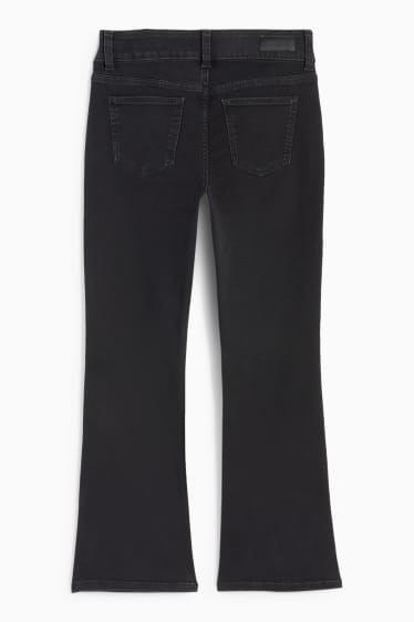 Copii - Fete - Bootcut jeans - LYCRA® - denim-gri închis