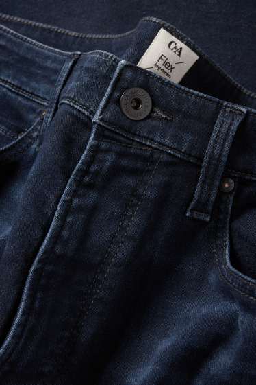 Bărbați - Straight jeans - Flex - jog denim - LYCRA® - denim-albastru închis