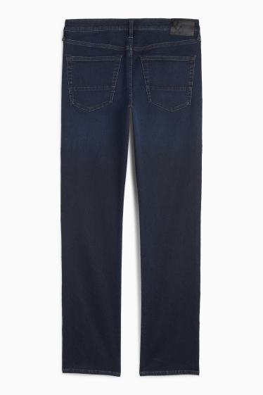 Bărbați - Straight jeans - Flex - jog denim - LYCRA® - denim-albastru închis