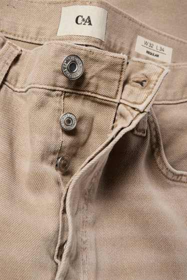 Bărbați - Regular jeans - bej deschis
