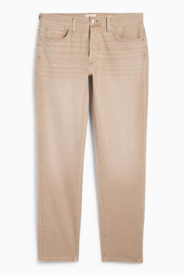 Bărbați - Regular jeans - bej deschis