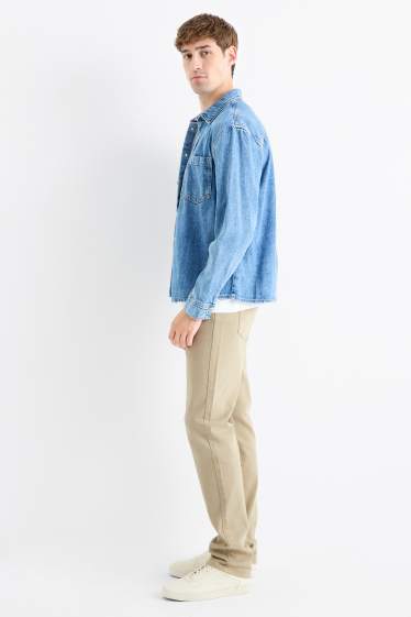 Bărbați - Straight jeans - verde deschis