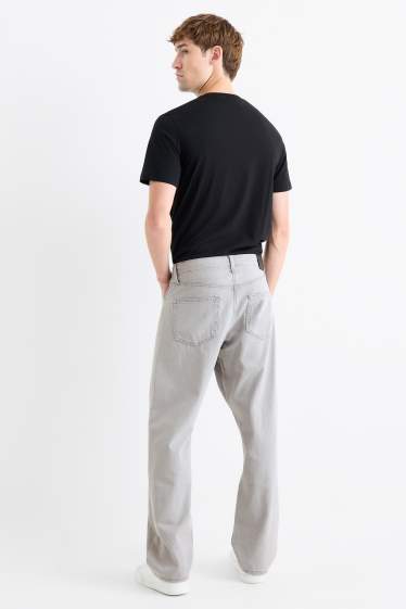 Bărbați - Relaxed jeans - denim-gri deschis
