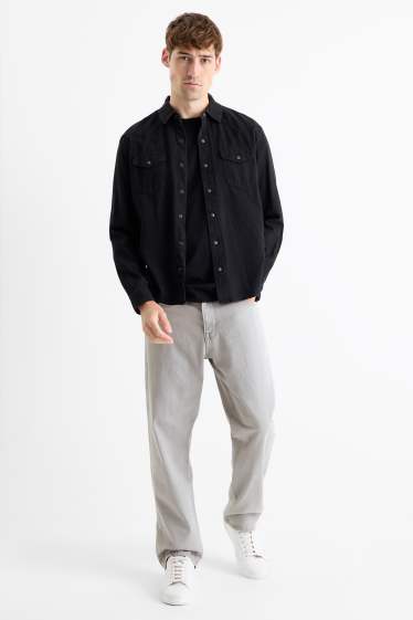 Bărbați - Relaxed jeans - denim-gri deschis