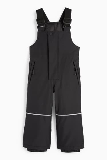Copii - Băieți - Pantaloni de schi - impermeabili - negru