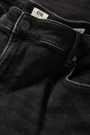 Bărbați - Slim jeans - Flex jog denim - LYCRA® - denim-gri închis
