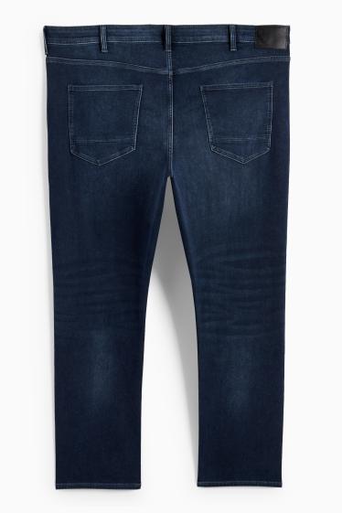Bărbați - Slim jeans - Flex jog denim - LYCRA® - denim-albastru închis
