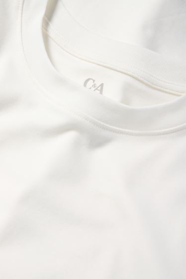Femei - Tricou - slim fit - alb