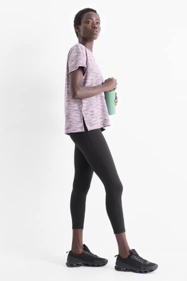 Femei - Colanți sport - 4 Way Stretch - negru