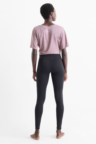 Femei - Colanți sport - 4 Way Stretch - negru